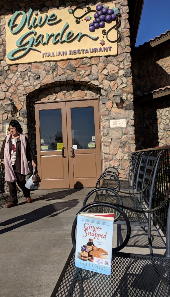 book drop at olive garden