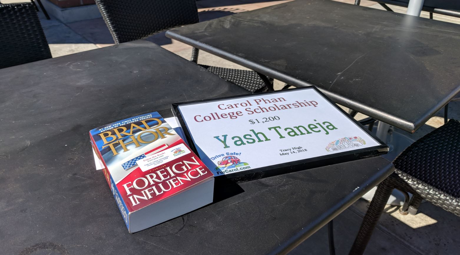 meeting with Yash and his parents book drop