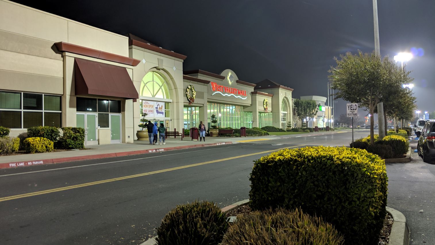 using night sight at west valley mall